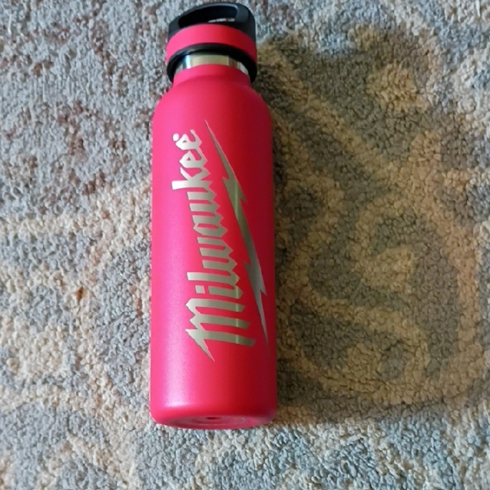 Milwaukee Pink Water Bottle